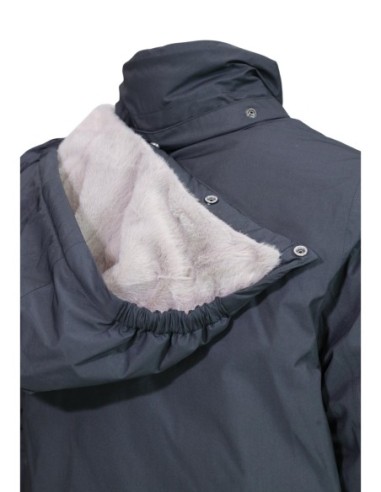 Manteau K?Way gris femme – Style protecteur