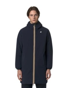 Veste chaude K?Way bleu homme – Protection hivernale