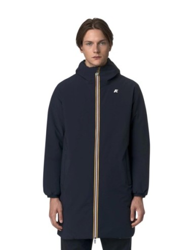 Veste chaude K?Way bleu homme – Protection hivernale