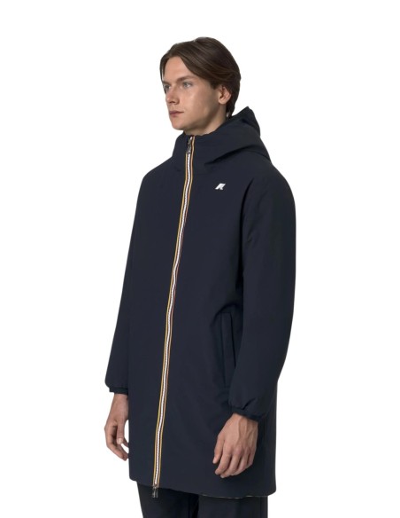 Veste chaude K?Way bleu homme – Protection hivernale