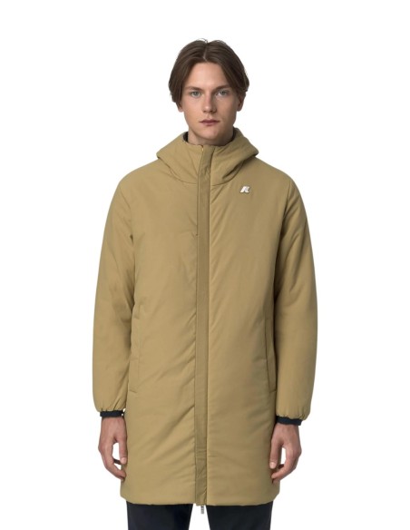 Veste chaude K?Way bleu homme – Protection hivernale