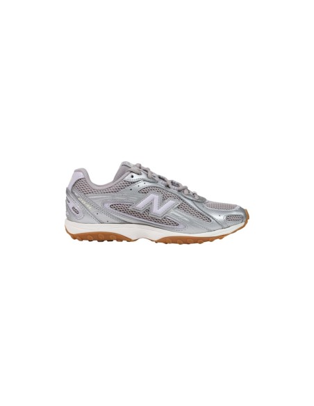 Baskets synthétiques New Balance argenté femme – Style futuriste