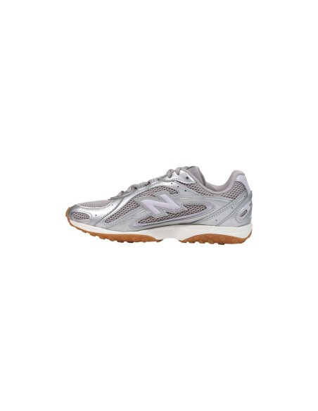 Baskets synthétiques New Balance argenté femme – Style futuriste