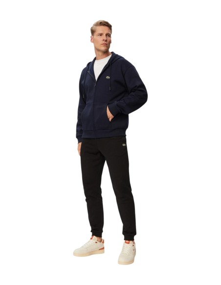 Sweat capuche Lacoste bleu homme – Style sportif