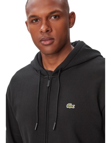 Sweat capuche Lacoste noir homme – Style essentiel