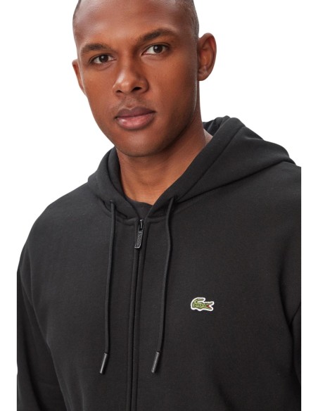 Sweat capuche Lacoste noir homme – Style essentiel