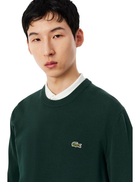 Pull Lacoste vert homme – Style intemporel