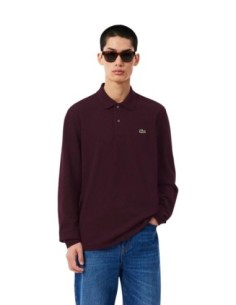 T-shirt coton Lacoste violet homme – Élégance sportive