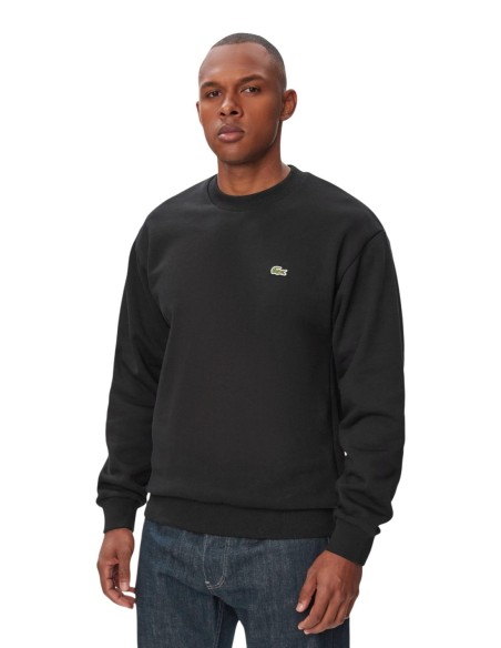Sweat moderne Lacoste noir homme – Style iconique