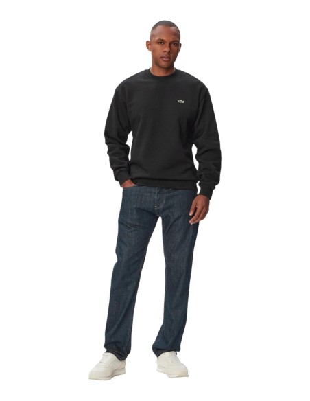 Sweat moderne Lacoste noir homme – Style iconique