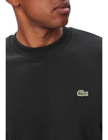 Sweat moderne Lacoste noir homme – Style iconique