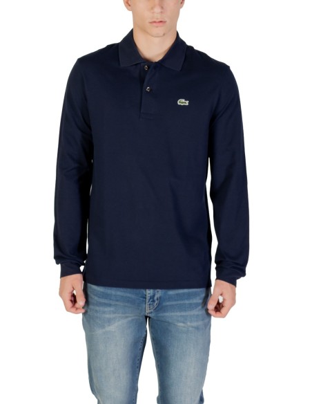 Polo Lacoste bleu homme – Style sportif chic