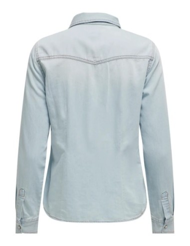 Chemise Only bleu azur femme – Style frais
