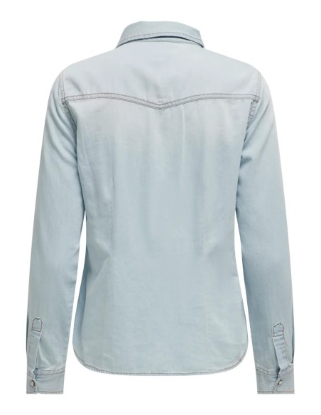 Chemise Only bleu azur femme – Style frais