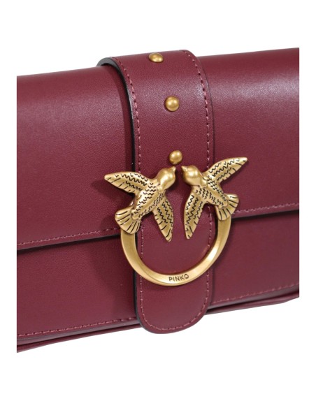 Sac violet femme Pinko POCKET LOVE ONE SIMPLY