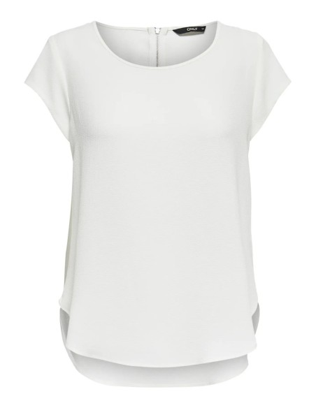 Blouse Only blanc femme – Style épuré