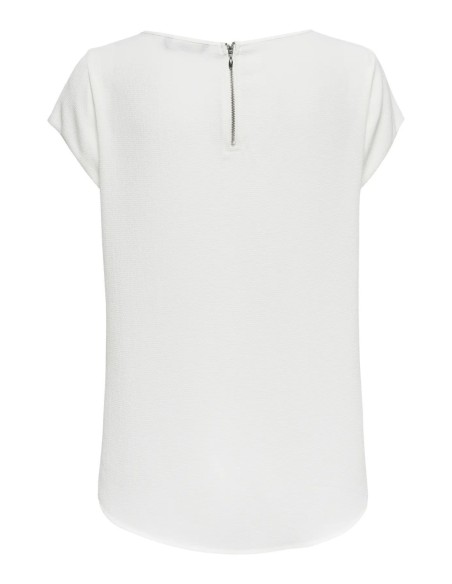 Blouse Only blanc femme – Style épuré