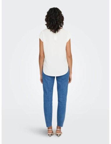 Blouse Only blanc femme – Style épuré