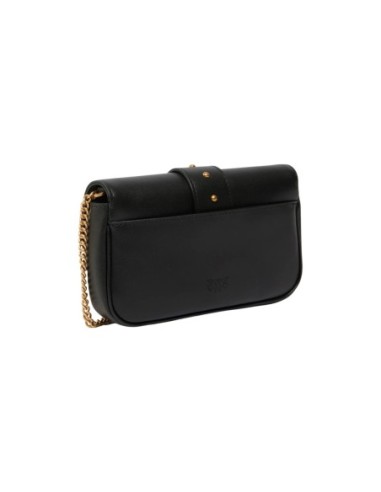Sac noir femme Pinko LOVE POCKET NEW BUCKLE