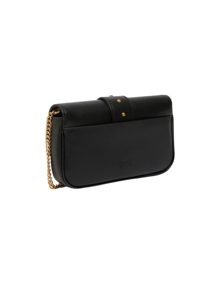 Sac noir femme Pinko LOVE POCKET NEW BUCKLE