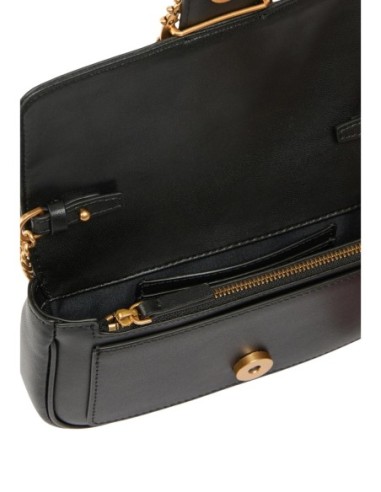 Sac noir femme Pinko LOVE POCKET NEW BUCKLE