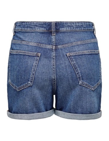 Shorts denim bleu femme Only coton organique