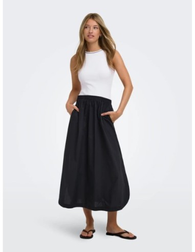Robe noire femme Only sans manches