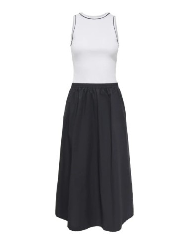 Robe noire femme Only sans manches