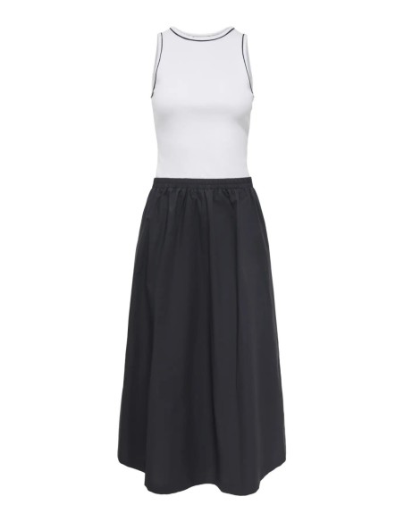 Robe noire femme Only sans manches
