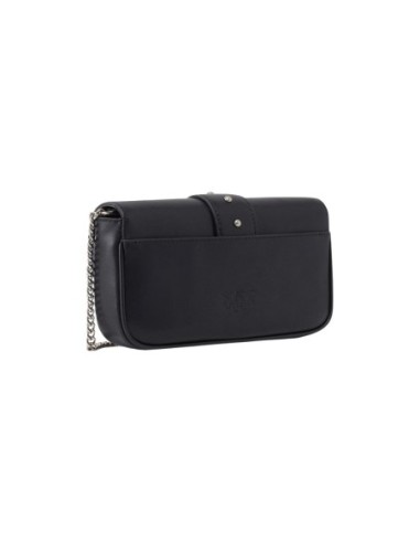 Sac noir femme Pinko POCKET LOVE ONE SIMPLY