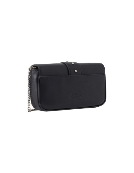 Sac noir femme Pinko POCKET LOVE ONE SIMPLY