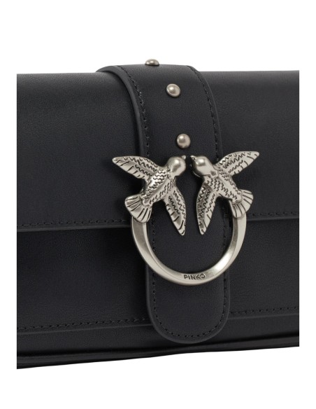 Sac noir femme Pinko POCKET LOVE ONE SIMPLY