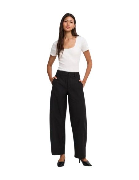 Pantalon barrel Only noir femme – Style contemporain