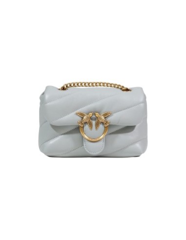 Sac gris femme Pinko cuir bandoulière
