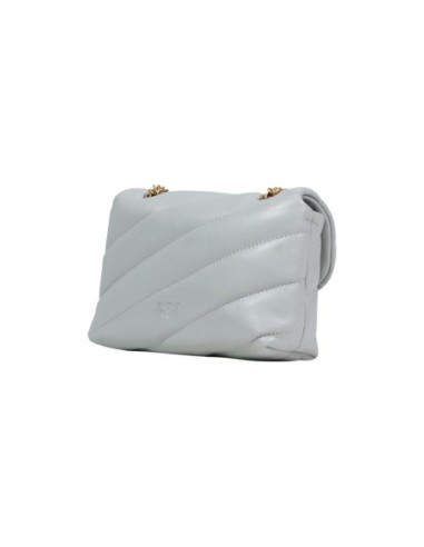 Sac gris femme Pinko cuir bandoulière