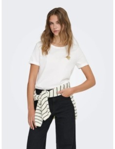 T-shirt Only blanc femme – Style essentiel