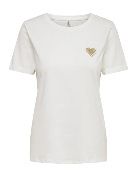 T-shirt Only blanc femme – Style essentiel
