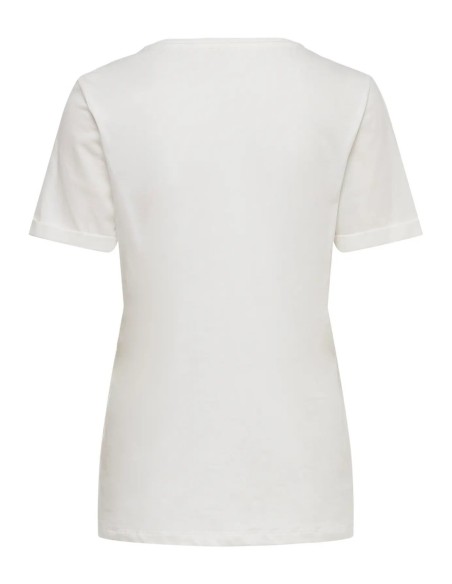 T-shirt Only blanc femme – Style essentiel