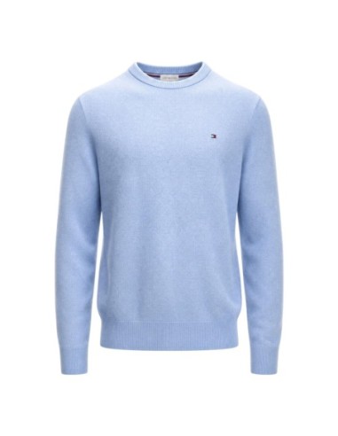 Pull cachemire Tommy Hilfiger bleu azur homme – Style lumineux