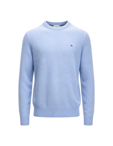 Pull cachemire Tommy Hilfiger bleu azur homme – Style lumineux