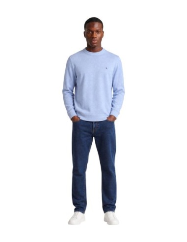 Pull cachemire Tommy Hilfiger bleu azur homme – Style lumineux