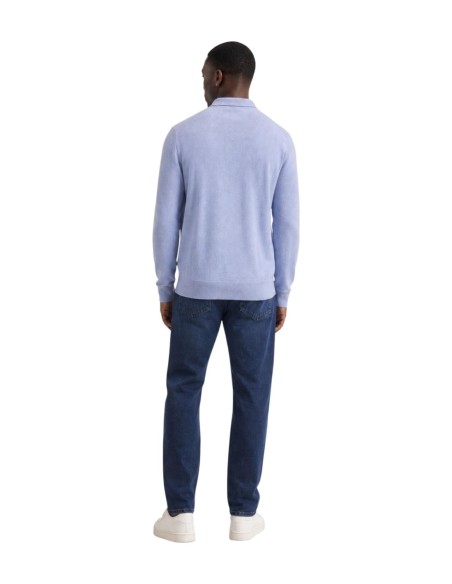 Pull cachemire Tommy Hilfiger bleu azur homme – Style lumineux