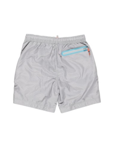 Maillot de bain gris homme Superdry imprimé