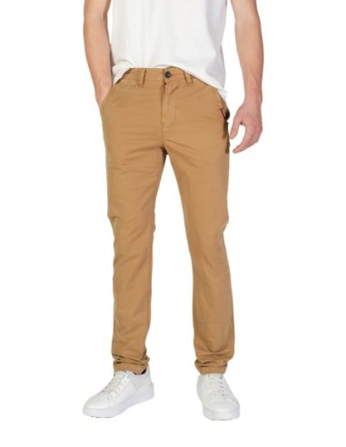 Pantalon beige homme Superdry coton