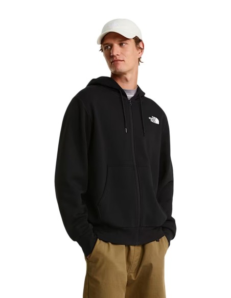 Sweat zippé The North Face noir homme – Performance & confort