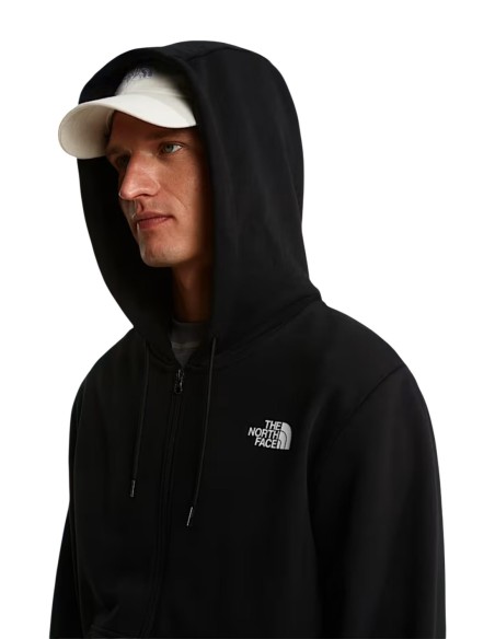 Sweat zippé The North Face noir homme – Performance & confort