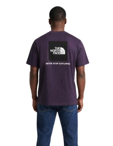 T-shirt violet homme The North Face imprimé