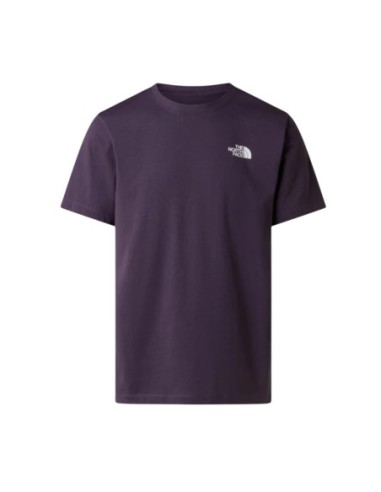 T-shirt violet homme The North Face imprimé