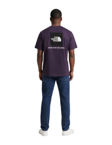 T-shirt violet homme The North Face imprimé