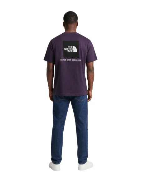 T-shirt violet homme The North Face imprimé